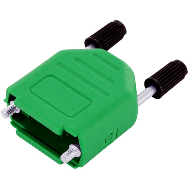 DSUB Kunststoff Haube 37 polig, Grün, 10 Stück Encitech Connectors AB DPPK37-G-K