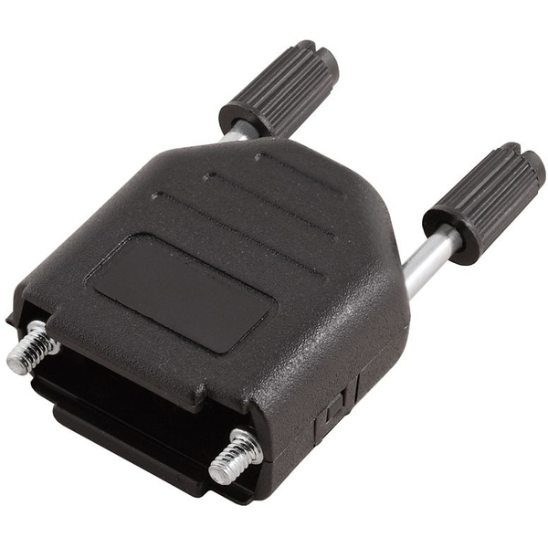 DSUB Kunststoff Haube 50 polig, Schwarz (UL), 10er Pack Encitech Connectors AB DPPK50-BK-K