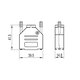 Encitech Connectors AB DTZK15-HI-K D-Sub Gehäuse 15 polig Vollmetall Bild 1