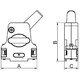 D45ZF DSUB Haube, seitlicher Ausgang, encitech