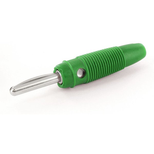 Laborstecker mit Querloch, 4mm Grün econ connect BNS40GE