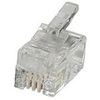 Westernstecker für Rundkabel RJ10 10er Pack