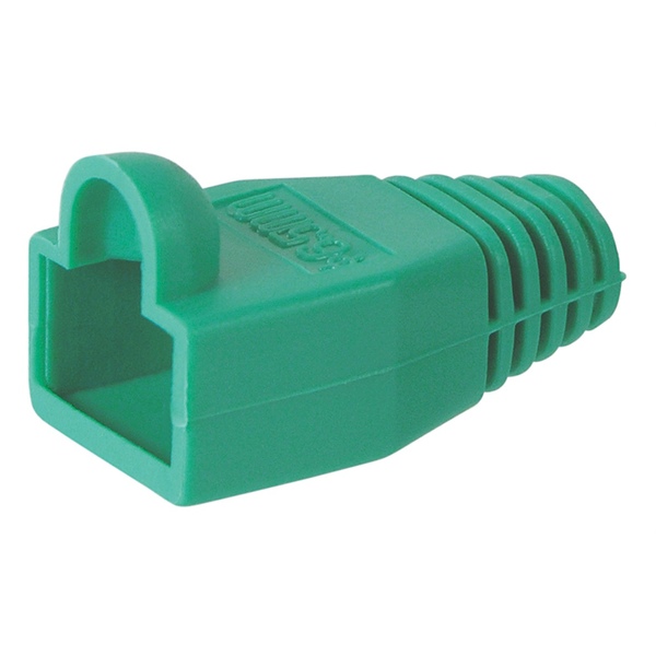 Tülle für RJ45 Stecker, grün, Kabeleinführung 6,40mm Goobay 11218