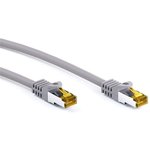 Auswahl an goobay® CAT7 Rohkabel+ CAT6a Stecker, grau