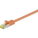 Auswahl an goobay® CAT7 Rohkabel+ CAT6a Stecker, orange