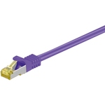 Auswahl an goobay® CAT7 Rohkabel+ CAT6a Stecker, violett