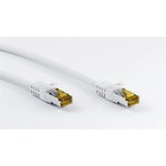 Auswahl an goobay® CAT7 Rohkabel+ CAT6a Stecker, weiss