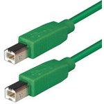 Auswahl an USB 2.0 Kabel grün B/B