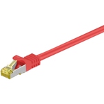 Auswahl an goobay® CAT7 Rohkabel+ CAT6a Stecker, rot